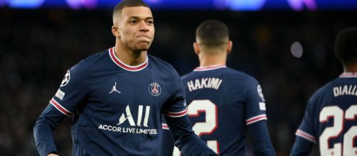 Kylian Mbappé sous les couleurs du PSG (capture X @panams75)