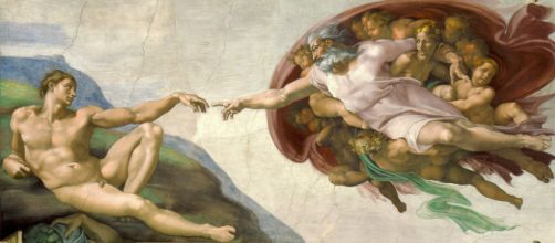 'The Creation of Adam' by Michelangelo (Image source: Vatican Museums)