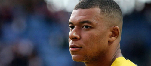 Kylian Mbappé avec le PSG (capture X @panams75)