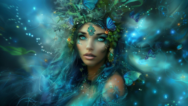 Acquario, immagine creata con © IA Midjourney.