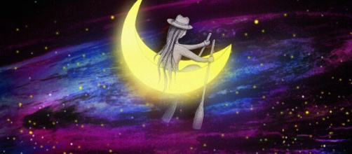 Immagine di una bimba sulla luna - © Pixabay.