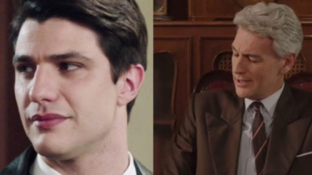 In foto Marcello e Umberto - screenshot © Rai 1.