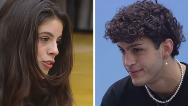 Gli allievi Gaia e Mida - screenshot Amici © Canale 5.