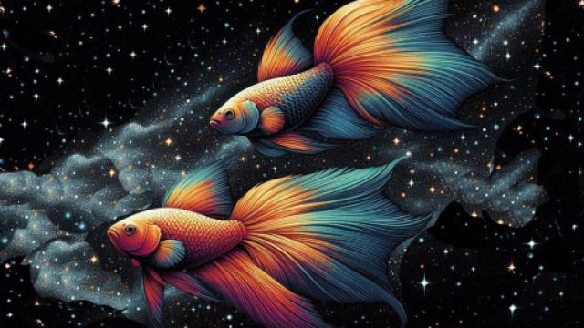 Segno zodiacale dei Pesci - © Foto Bing IA