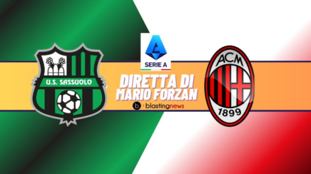 Sassuolo - Milan in campo per la 32ma giornata di Serie A al Maperi Stadium