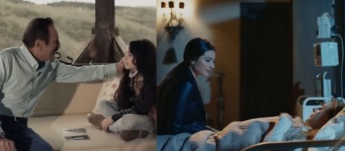 Metin Coşkun (Hakki), Melisa Aslı Pamuk (Asu) e Ayşen İnci (Müjgan) - screenshot © Endless love
