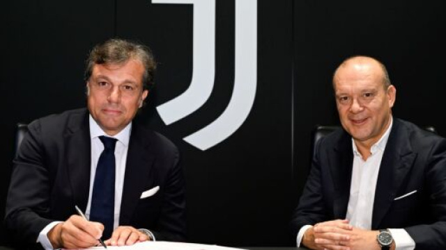 Cristiano Giuntoli e Maurizio Scanavino, dirigenti Juventus ©️ foto Juventus