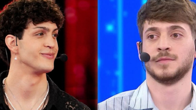 Gli allievi Mida e Holden - screenshot Amici © Canale 5