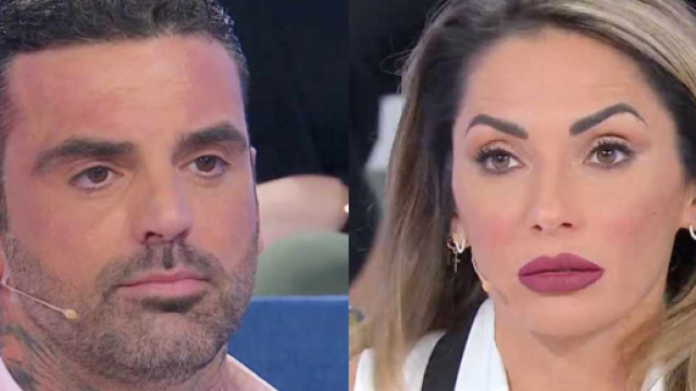 Mario Cusitore e Ida Platano - screenshot © Canale 5.