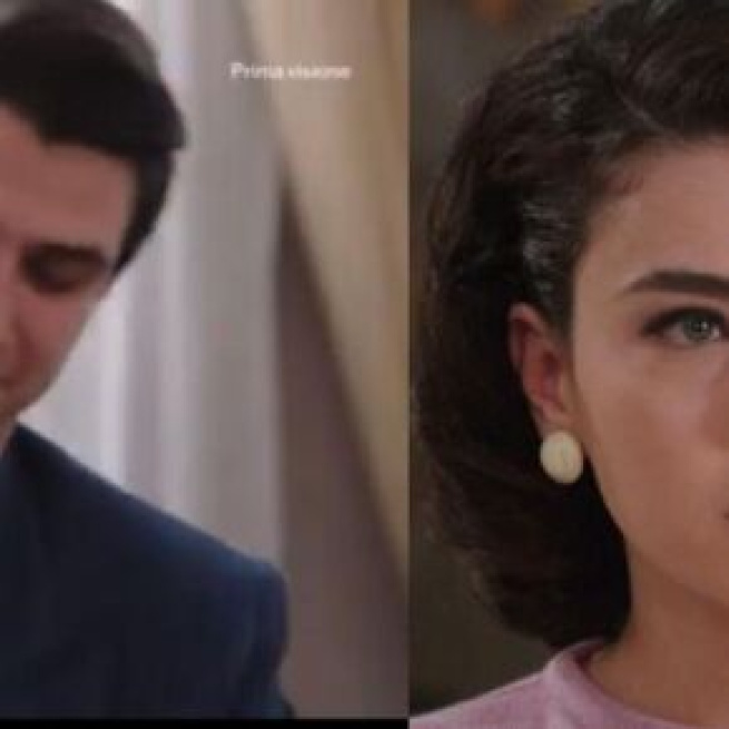 In foto Marcello e Maria, screenshot © Rai 1