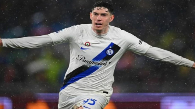 L'esultanza di Alessandro Bastoni con la maglia dell'Inter © Instagram Bastoni