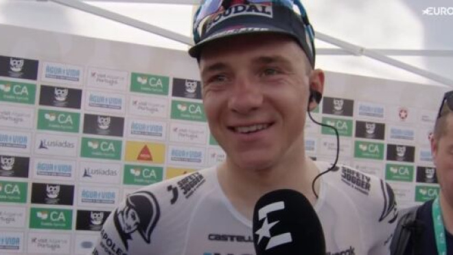 Remco Evenepoel - Screenshot © Eurosport