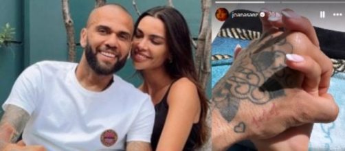 Dani Alves abandonó la cárcel tras pagar su fianza (Instagram, @joanasanz)