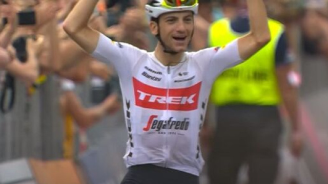 Giulio Ciccone - Screenshot © Profilo YouTube Giro d'Italia.