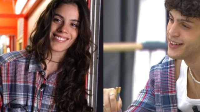 Gli allievi Gaia e Mida - screenshot Amici © Canale 5.