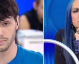 L'ex allievo Nicholas e Alessandra Celentano - screenshot Amici © Canale 5.