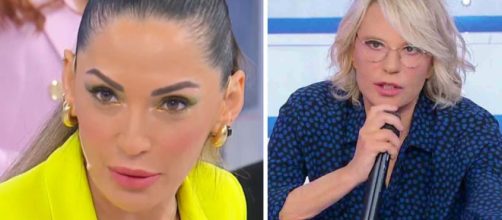 Ida Platano e Maria De Filippi - screenshot © Canale 5.