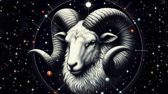 Segno zodiacale dell'Ariete - © Foto Bing IA.