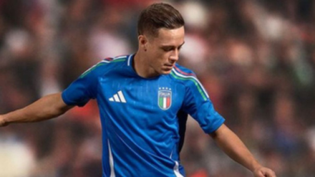 Giacomo Raspadori con la maglia dell'Italia © Instagram/Giacomo Raspadori.