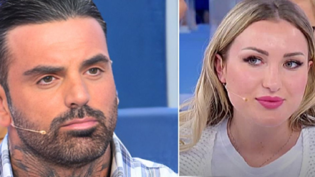 Mario Cusitore e l'ex dama Melissa - screenshot © Canale 5.