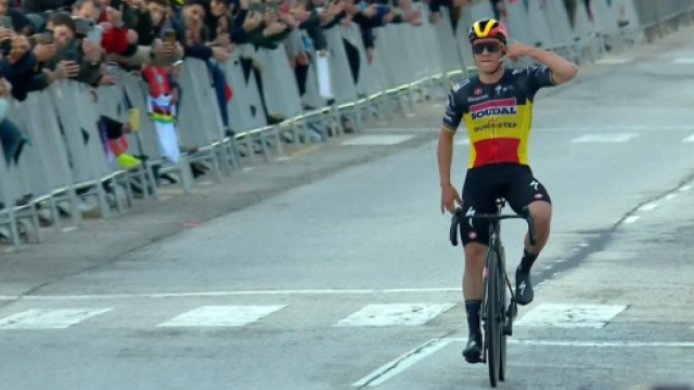 Remco Evenepoel - Screenshot Eurosport