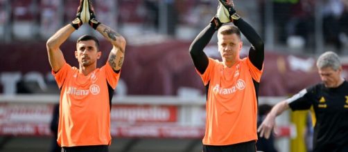 Wojciech Szczesny e Mattia Perin, portieri della Juventus ©️ foto presa da profilo X Juventus