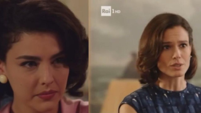 In foto Maria e Matilde de Il Paradiso delle signore (screenshot © Rai 1).