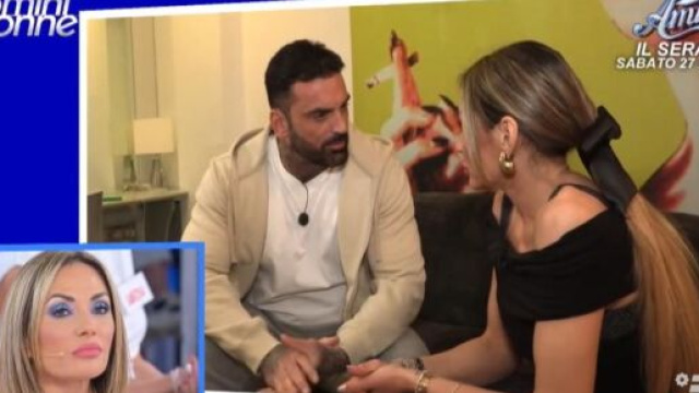 In foto Mario e Ida a Uomini e donne (screenshot © Canale 5).