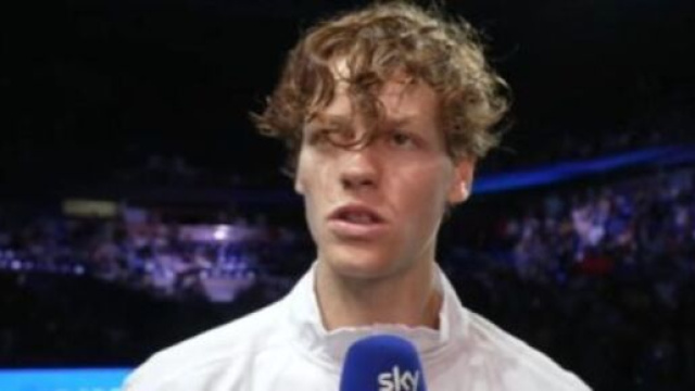 Jannik Sinner ai microfoni di Sky Sport - screenshot © Sky Sport.
