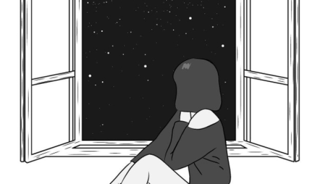 Persona che guarda le stelle © Pixabay