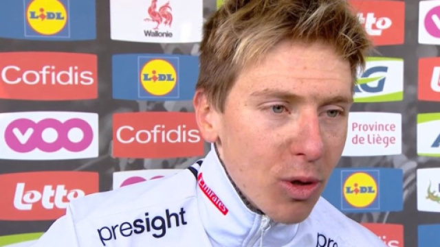 Tadej Pogacar - Screenshot © Eurosport.