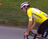 Juan Ayuso al Giro di Romandia - Screenshot © Eurosport