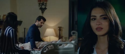 Melisa Aslı Pamuk (Asu), Kaan Urgancıoğlu (Emir) e Ayşen İnci (Müjgan) - screenshot © Endless love