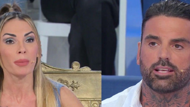 Ida Platano e Mario Cusitore - screenshot &copy; Canale 5