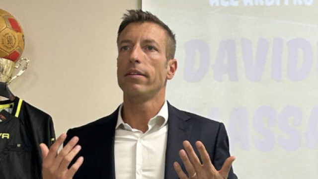 Davide Massa, arbitro di Juventus vs Lazio - foto sito ufficiale &copy; Aia Figc.