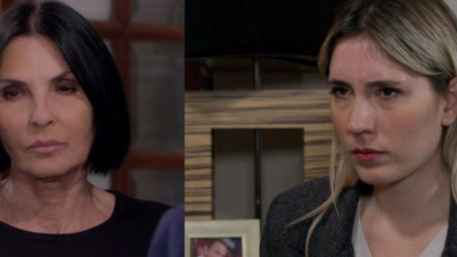 In foto Marina e Ida di Un posto al sole (screenshot &copy; Rai).