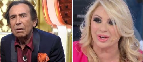 Giucas Casella e Tina Cipollari - screenshot © Canale 5.