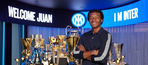 Inter on X: Cuadrado al suo arrivo all'Inter