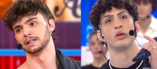 L'ex allievo Nicholas e Mida - screenshot Amici © Canale 5.