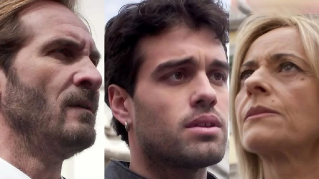 Alberto, Nunzio e Silvia &copy; Un posto al sole.