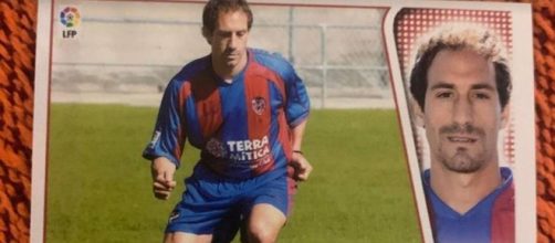 Luis Rubiales en su etapa como futbolista del Levante (Wallapop)