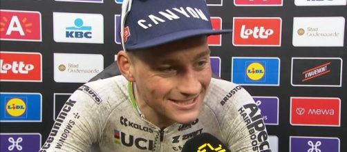 Mathieu Van der Poel - Screenshot © Eurosport.