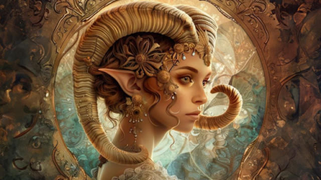 Capricorno, immagine creata con © IA Midjourney