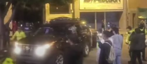 Un convoy trasladó al exvicepresidente Jorge Glas a dependencias policiales (Youtube, NMás)