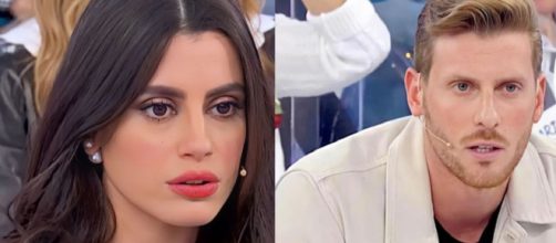 Lavinia Mauro e Alessio Corvino - screenshot © Canale 5