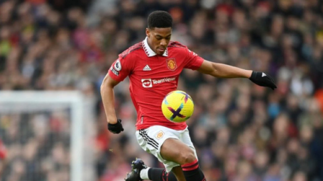 Martial in azione con il Manchester United - Profilo © Instagram Martial.
