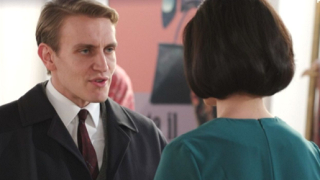 Tullio (Nathan Macchioni) e Elvira (Clara Danese) screenshot &copy; Il Paradiso delle signore 8