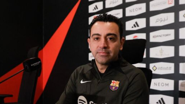 Xavi a une idée en tête pour déstabiliser le PSG. (screenshot Twitter @_BeFootball)