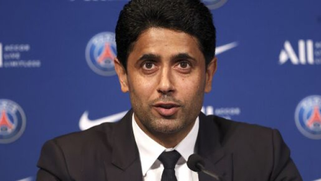 Nasser Al-Khelaïfi, le président du PSG (capture X @psgcommunity_)