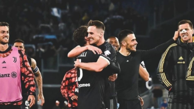 I festeggiamenti della Juventus (foto &copy; profilo Instagram Juventus)